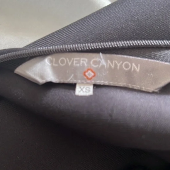 Clover canyon black scuba dress size XS - Picture 4 of 7